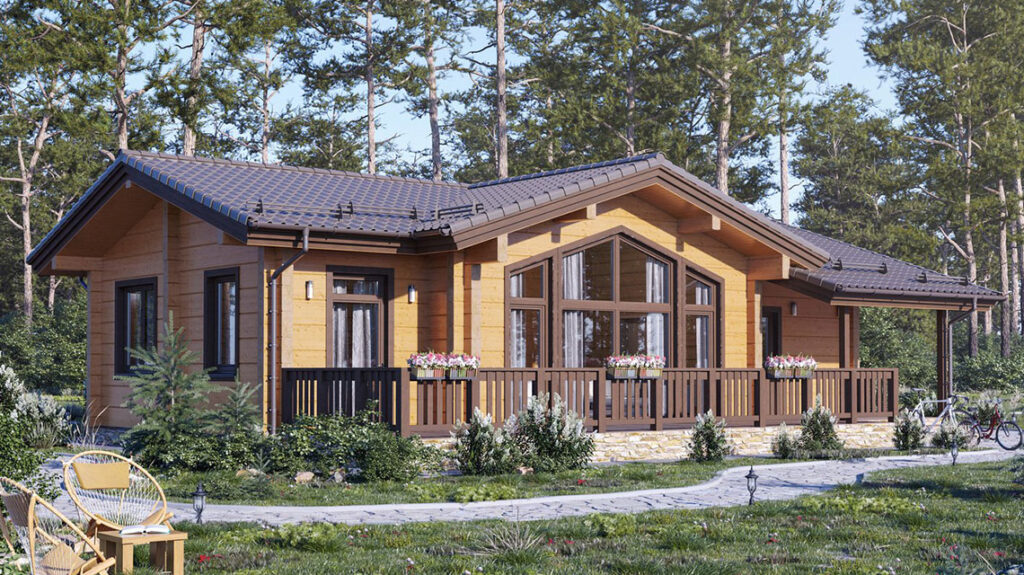Дом ДЛФ-150, 150 м²